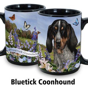 Blue Tick Coonhound Spring Coffee Mug